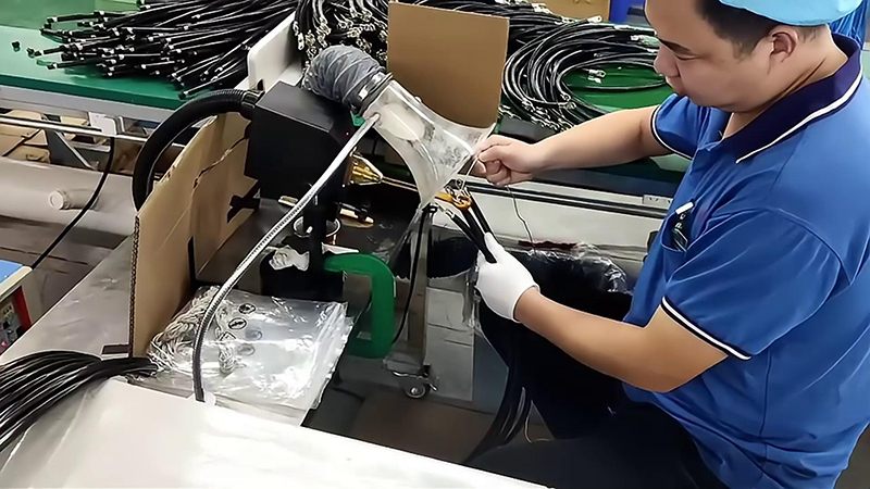高频焊接机，轻松实现接线端子锡焊，让你的工作更轻松！